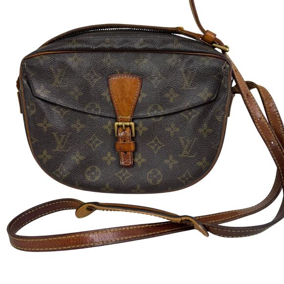 Vintage LOUIS VUITTON Monogram Jeune Fille GM Crossbody Shoulder Bag - Picture 1 of 16